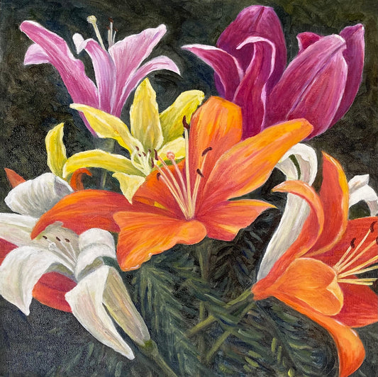 BRUCE'S LILIES: A Shoutout of Color
