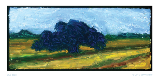 Blue Oak (Print)